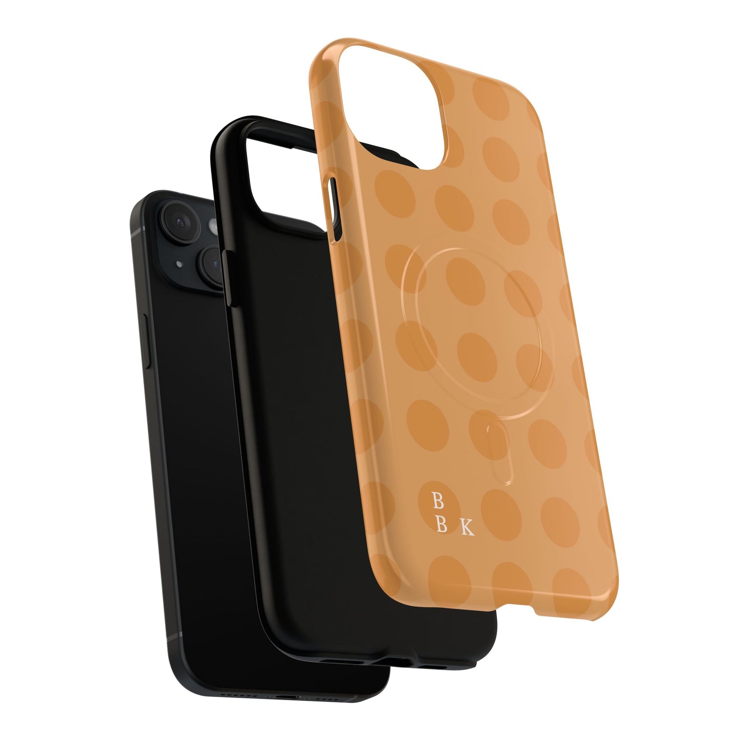 Polka Dot Tough Magnetic Phone Case – Durable Magnetic iPhone Cover