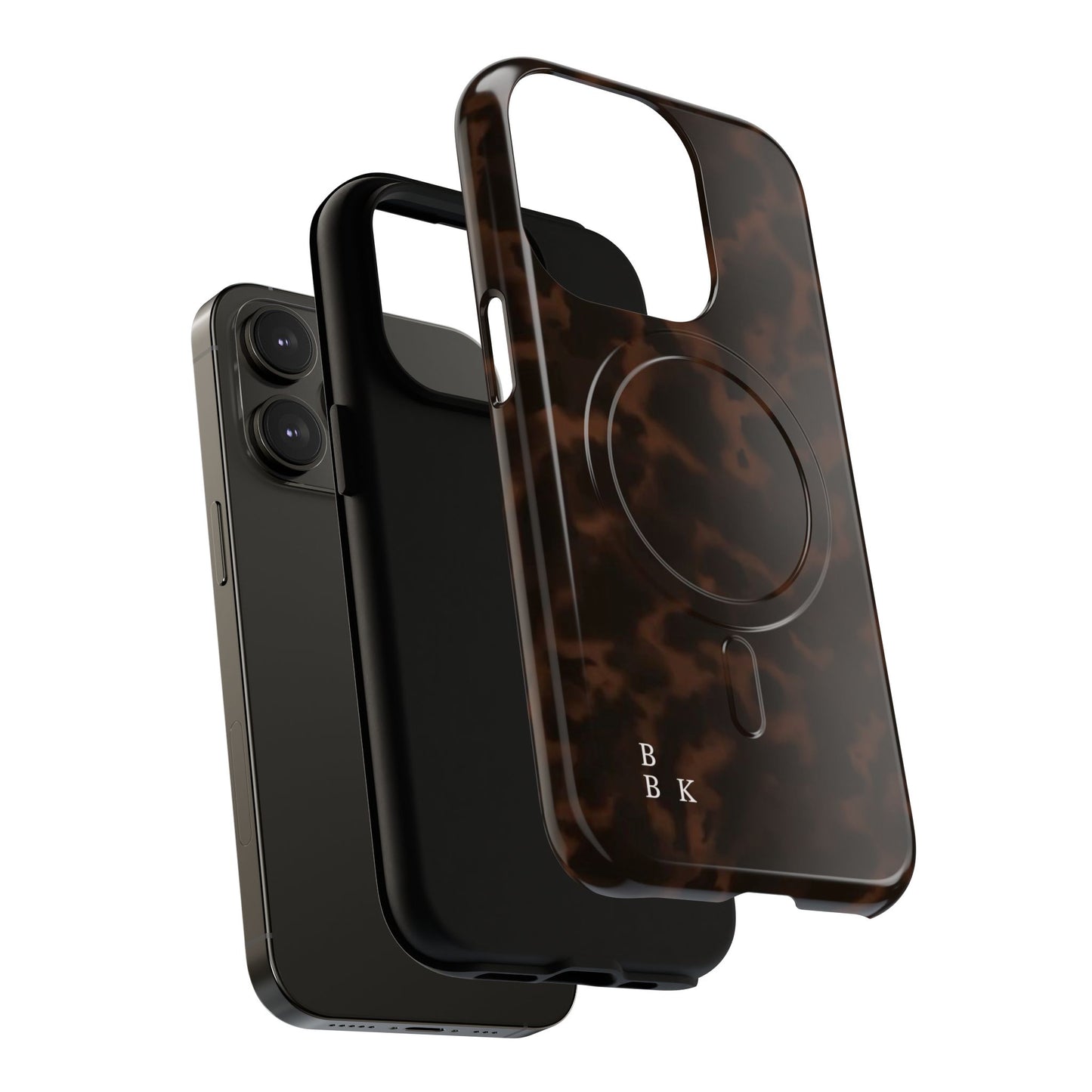 Tortoiseshell Magnetic Phone Case — Slim Tough MagSafe-Compatible Protection