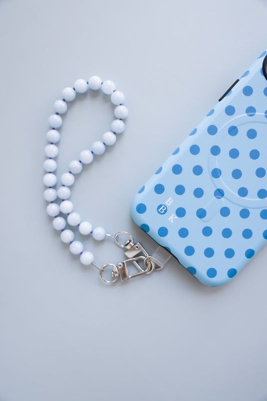 Blue Skies Phone Charm