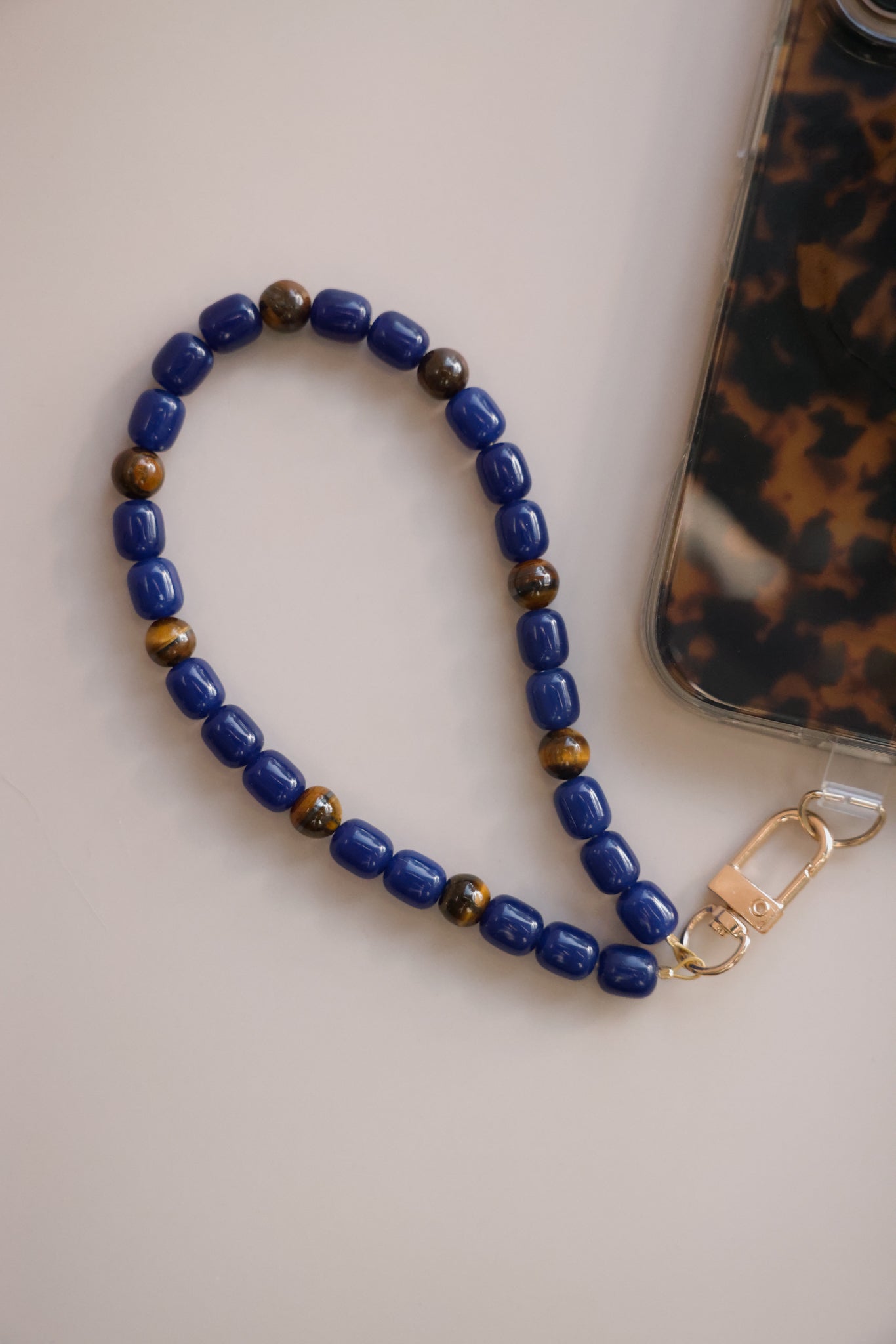 Cobalt Blue Phone Charm