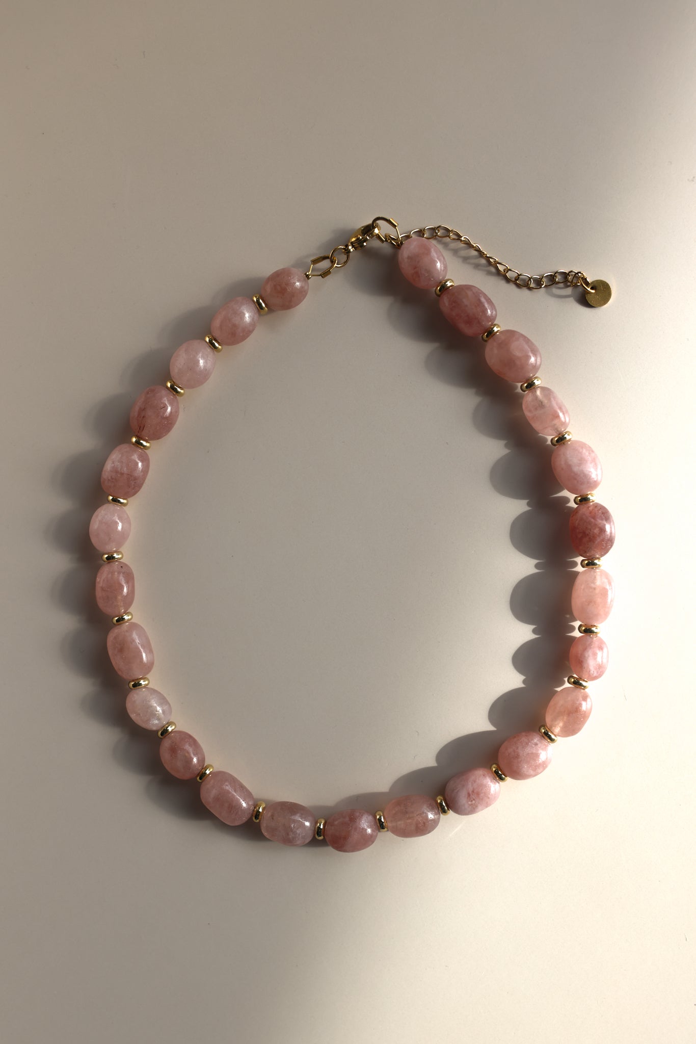 Malaysia Jade Pebble Necklace