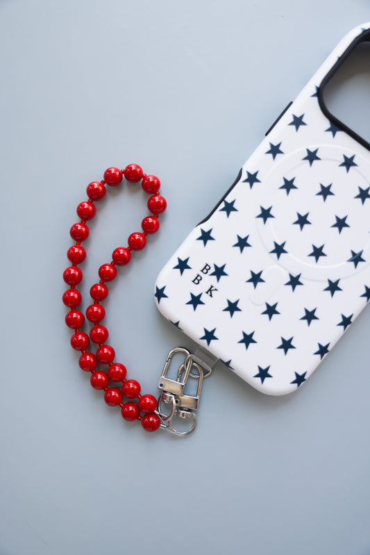 Cherry Red Phone Charm