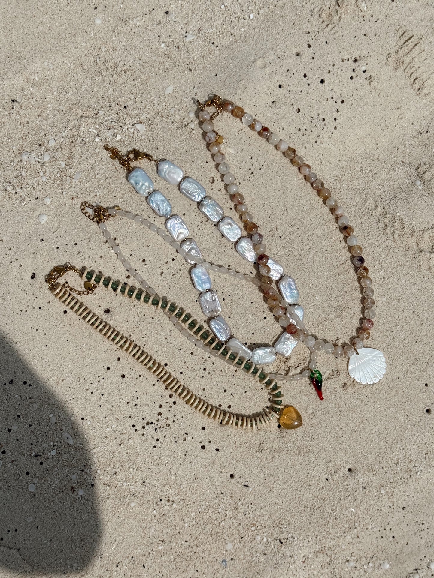 The Golden Hour Shell Necklace