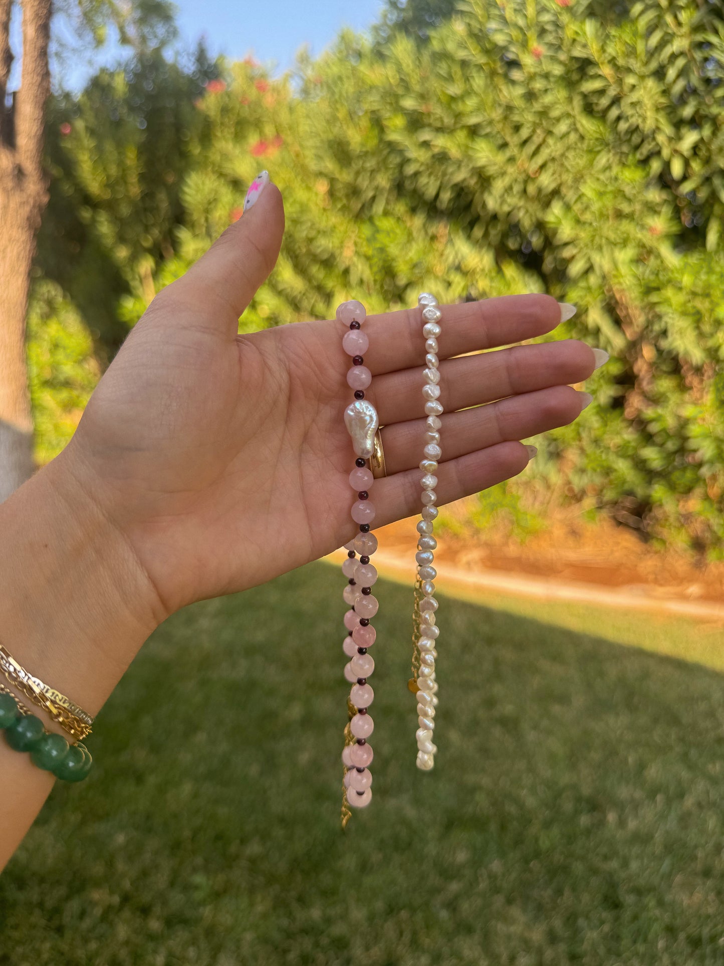 Irregular Pearl Necklace