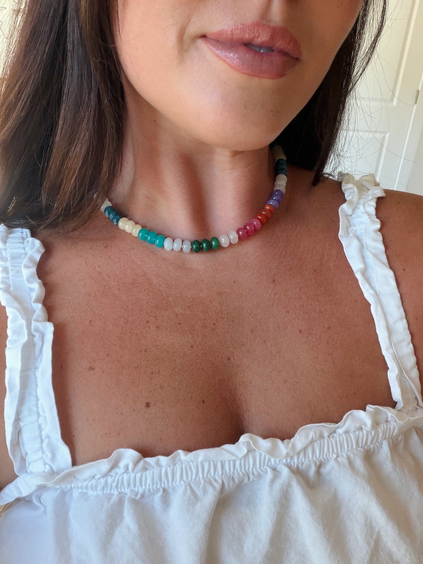 Rainbow Quartz Necklace