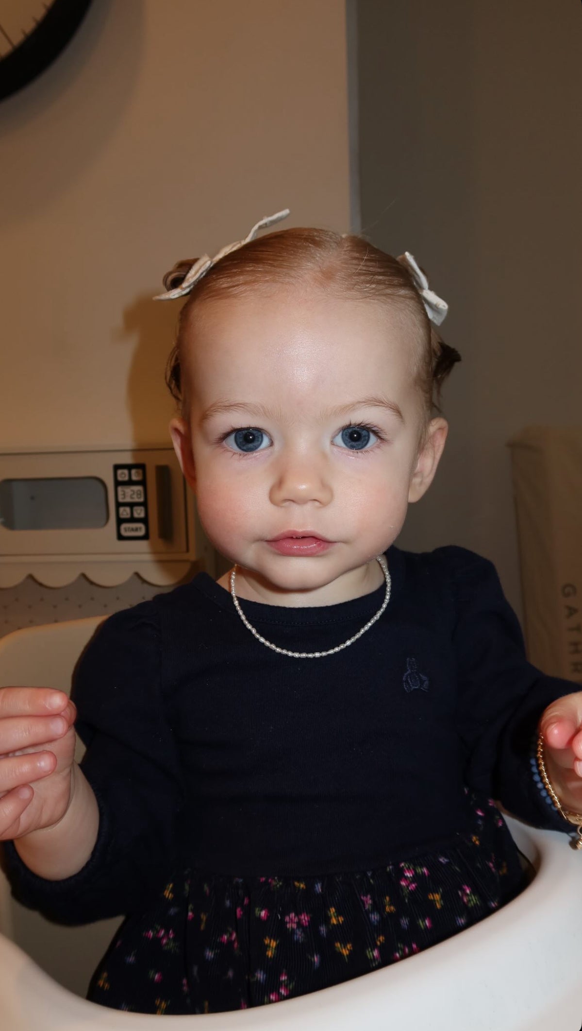 Baby + Kid Rice Pearl Necklace