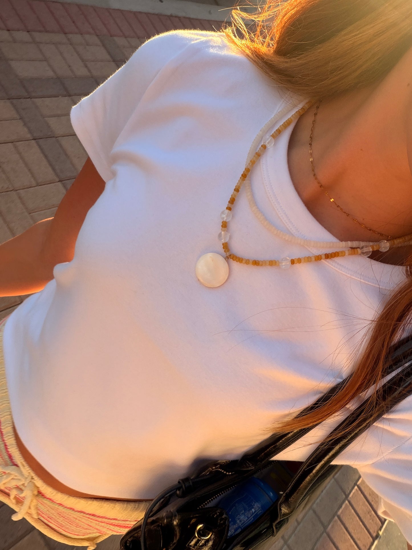 Sunwashed Shell Necklace