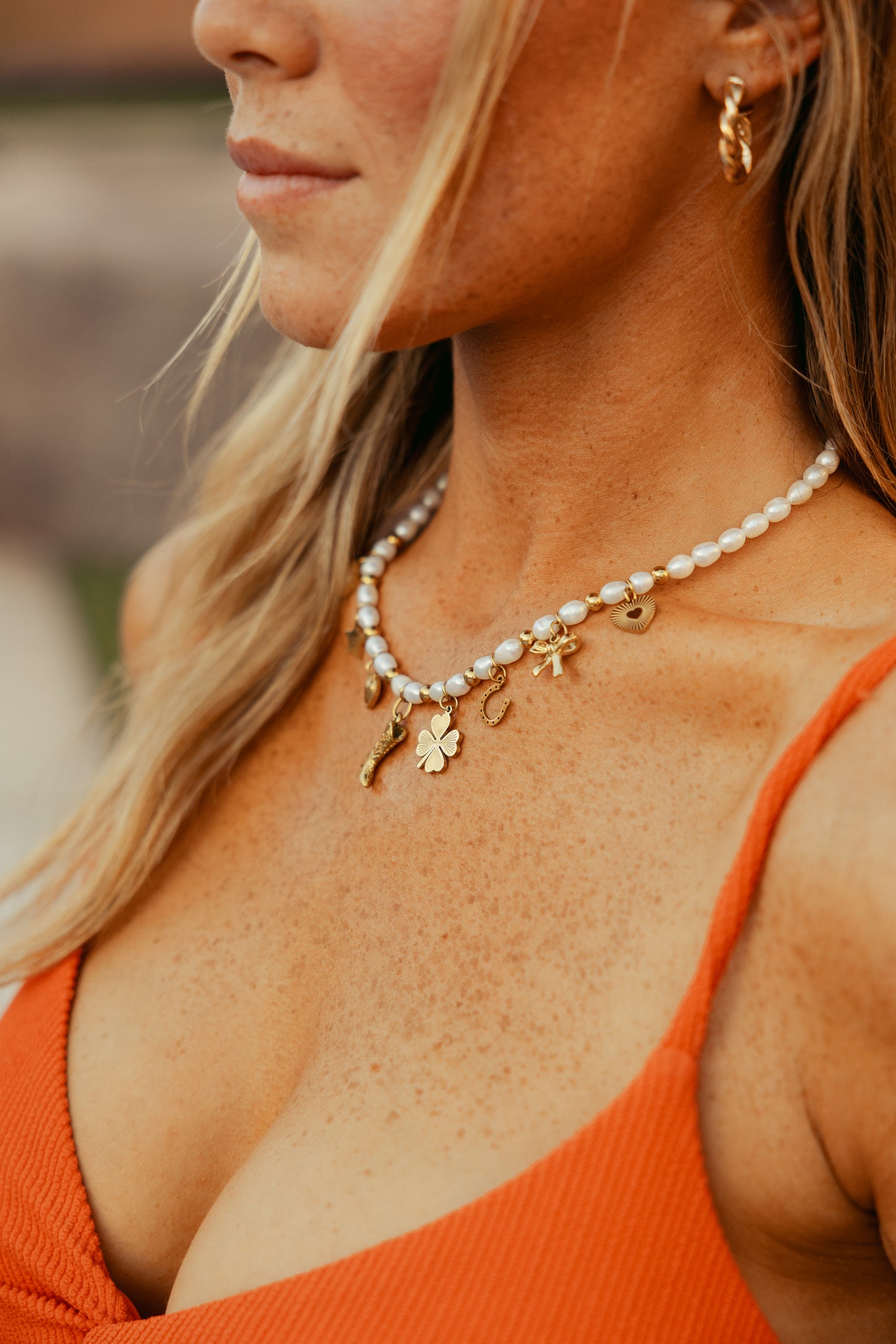 Coastal Cowgirl Pearl Necklace