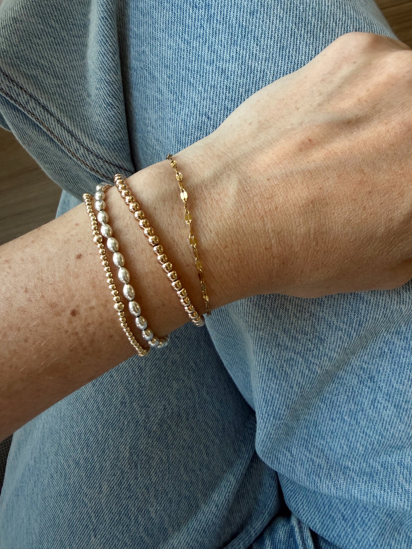 Dapped Chain Bracelet